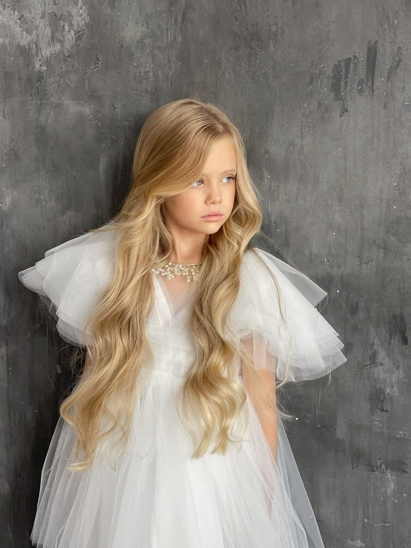 Aura White Party Dress