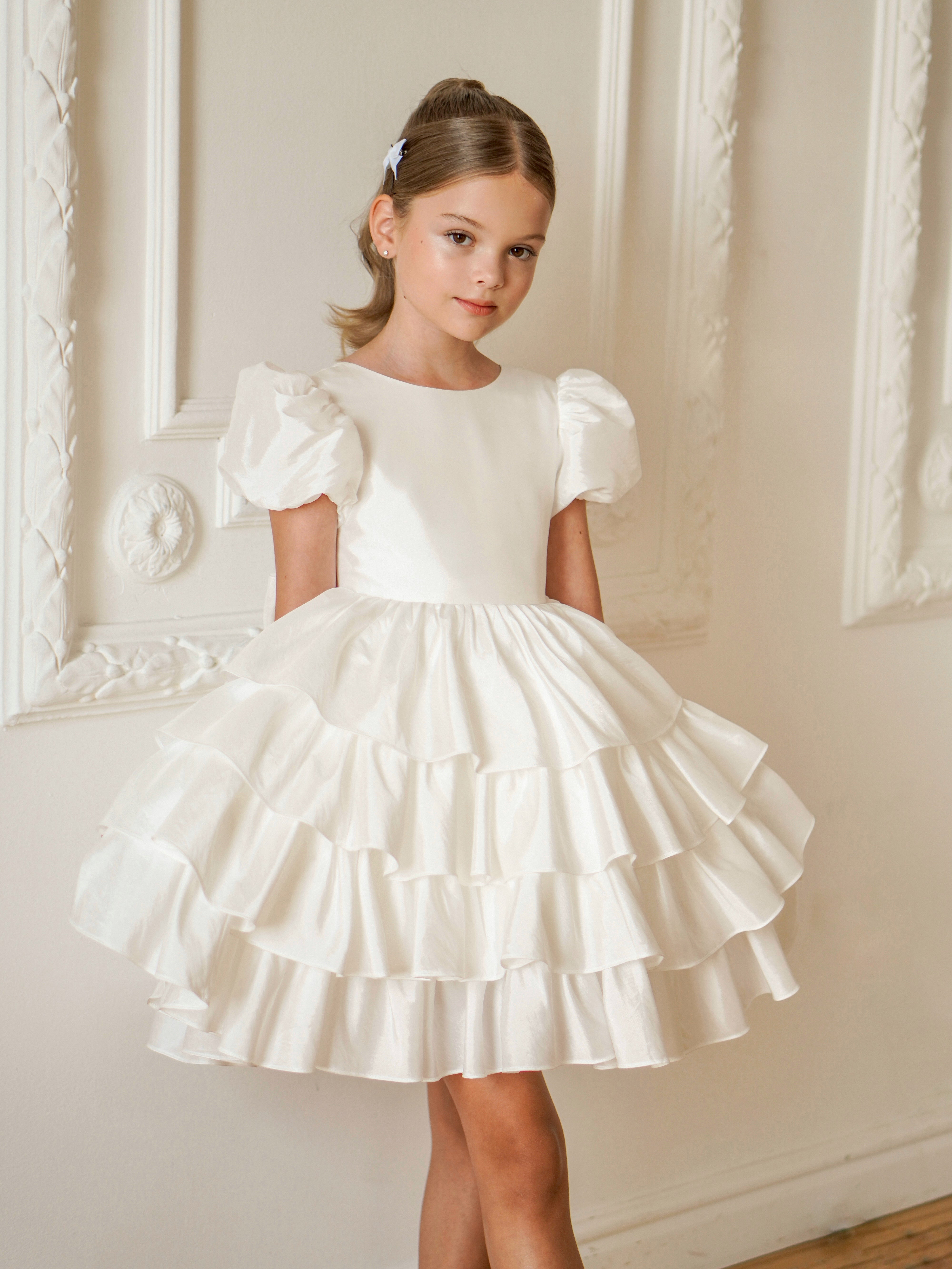 Isabella Special Occasion Dress - Full Length with removable train (Made to Order) MK008