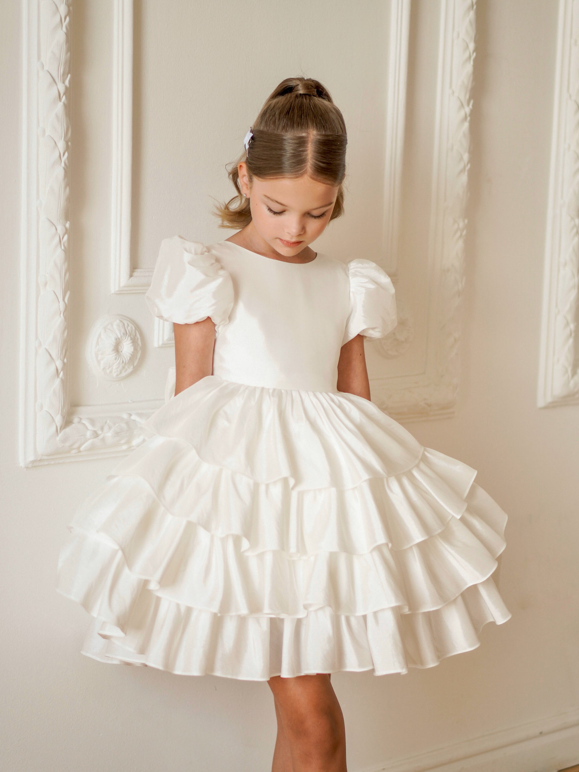 Isabella Special Occasion Dress - Knee Length (Made to Order) MK009