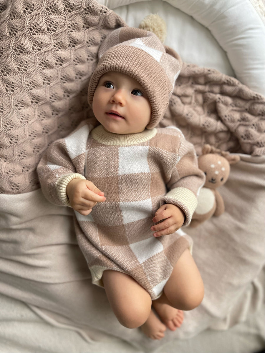 Check Luxe Knit