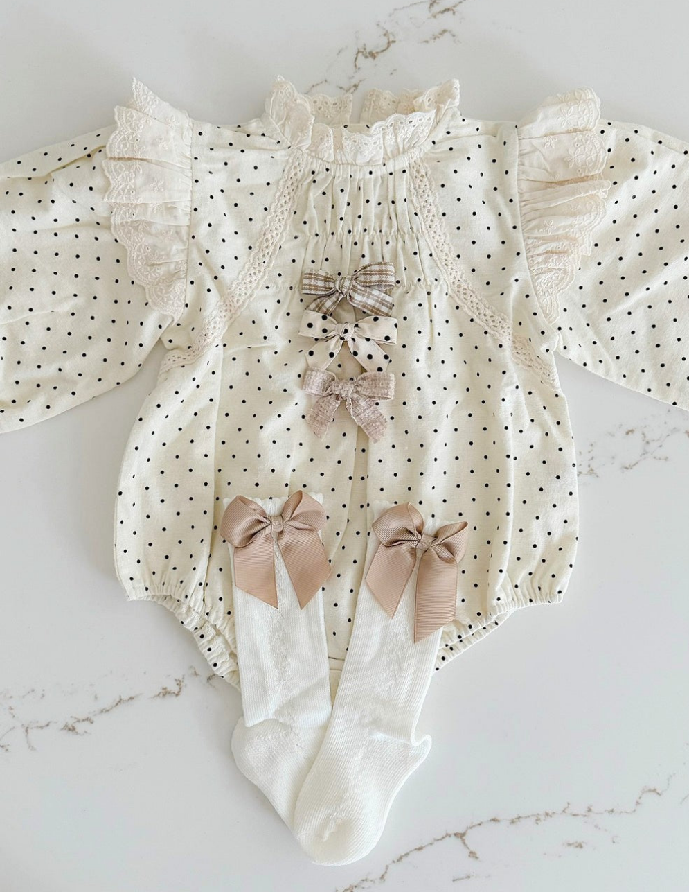 Polka Dot Romper