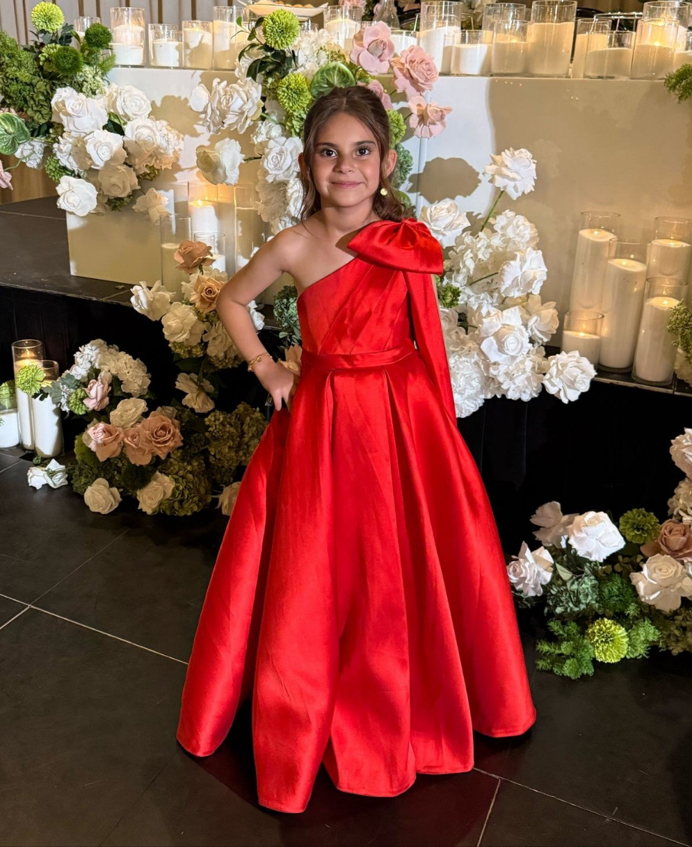 Jasmine Satin Dress SAMPLE SALE SIZE 12 SHIPPING TO AUSTRALIA ONLY