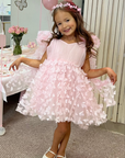 Alara Butterfly Shoulder Tie Dress