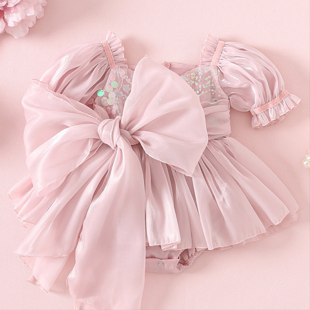 Princess Party Romper - Pink