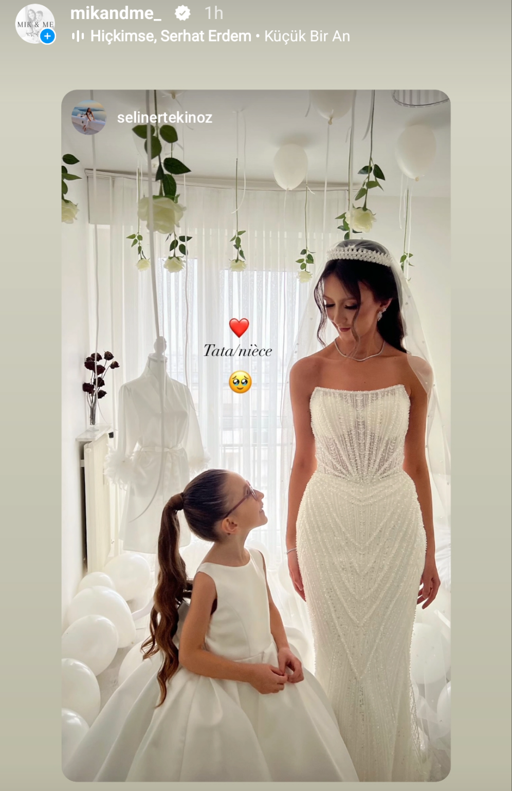 Sophia Mikado Blumenmädchenkleid (Auf Bestellung) Elfenbein