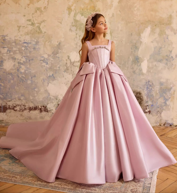 Luna Mikado Dress - Pink (Made to Order) Premium Collection