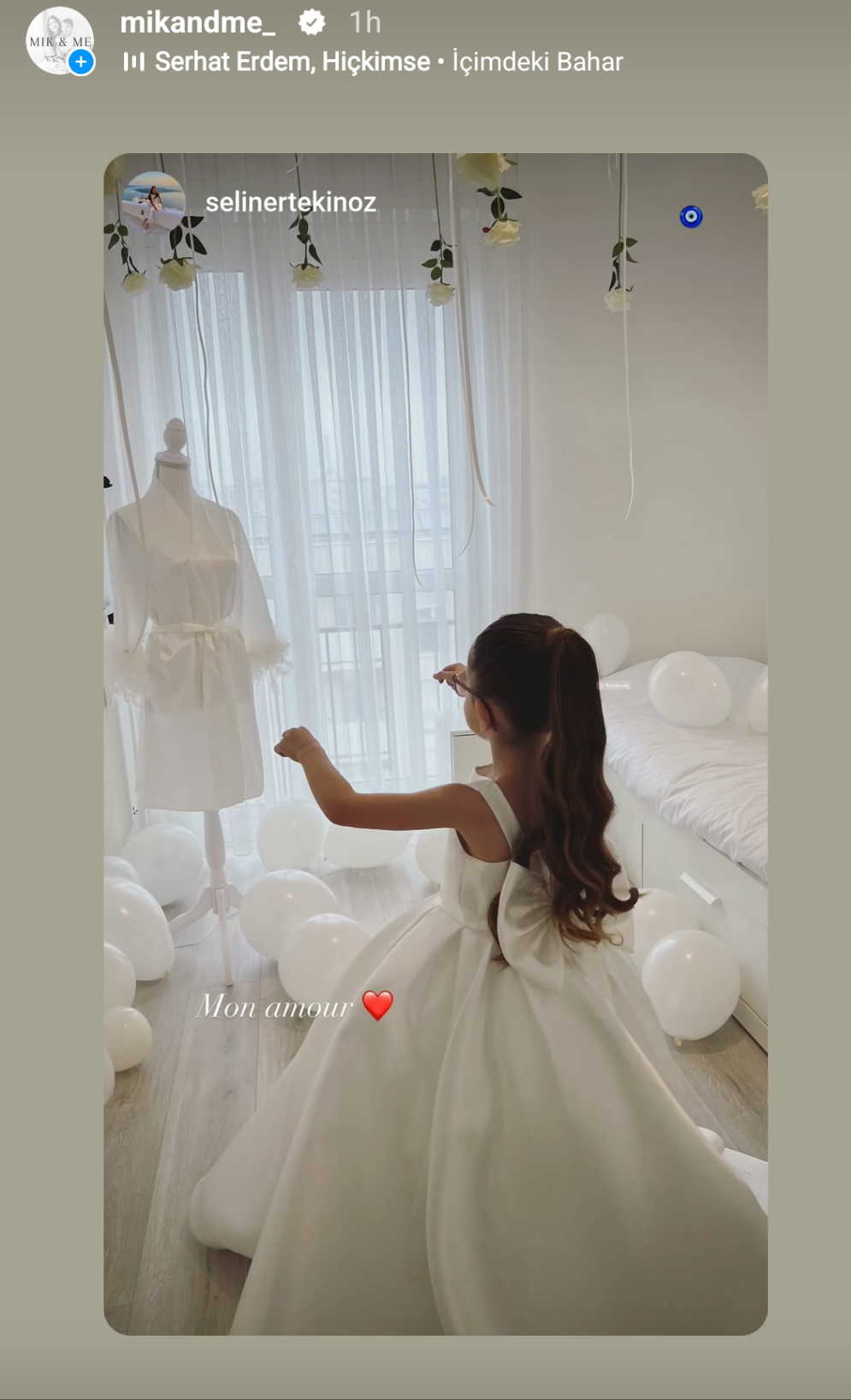 Sophia Mikado Blumenmädchenkleid (Auf Bestellung) Elfenbein