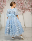 Aqua Diamond Dress - Made To Order MK026
