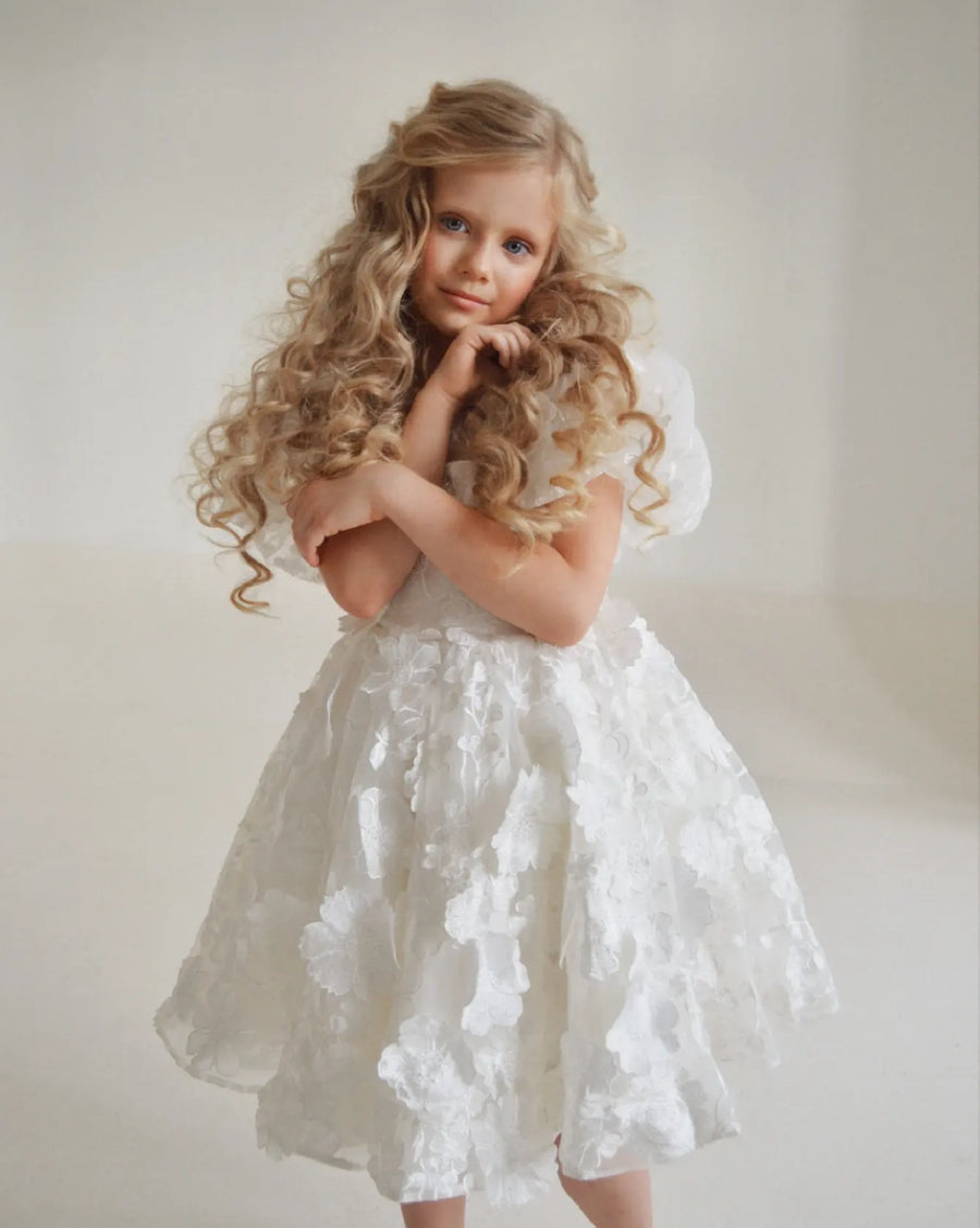 Hope Dress & Hair Bow (Made to order)