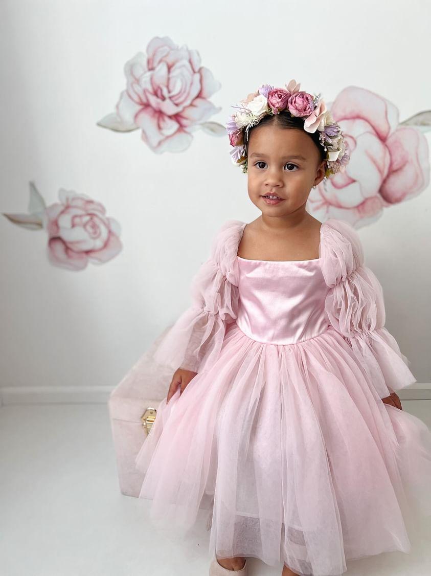 Inayah Dress - Princess Pink