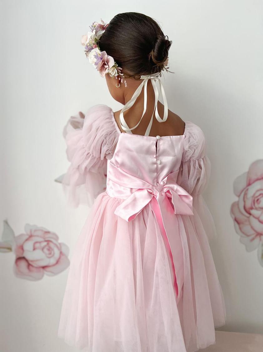 Inayah Dress - Princess Pink