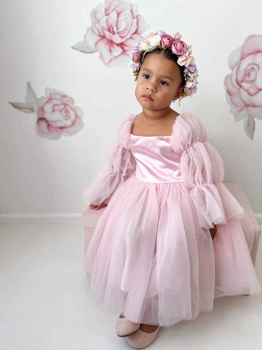 Inayah Kleid - Prinzessinnenrosa 