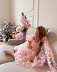 Alara Butterfly Shoulder Tie Dress