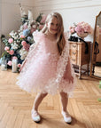 Alara Butterfly Shoulder Tie Dress