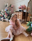 Alara Butterfly Shoulder Tie Dress