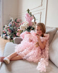 Alara Butterfly Shoulder Tie Dress