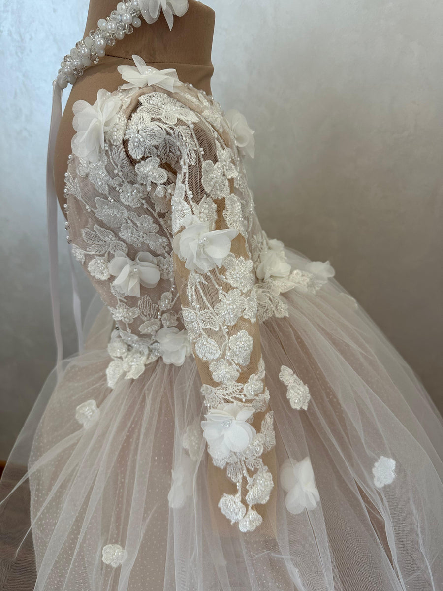 Penelope Lace Dress - Handmade in Europe 4-5 weeks