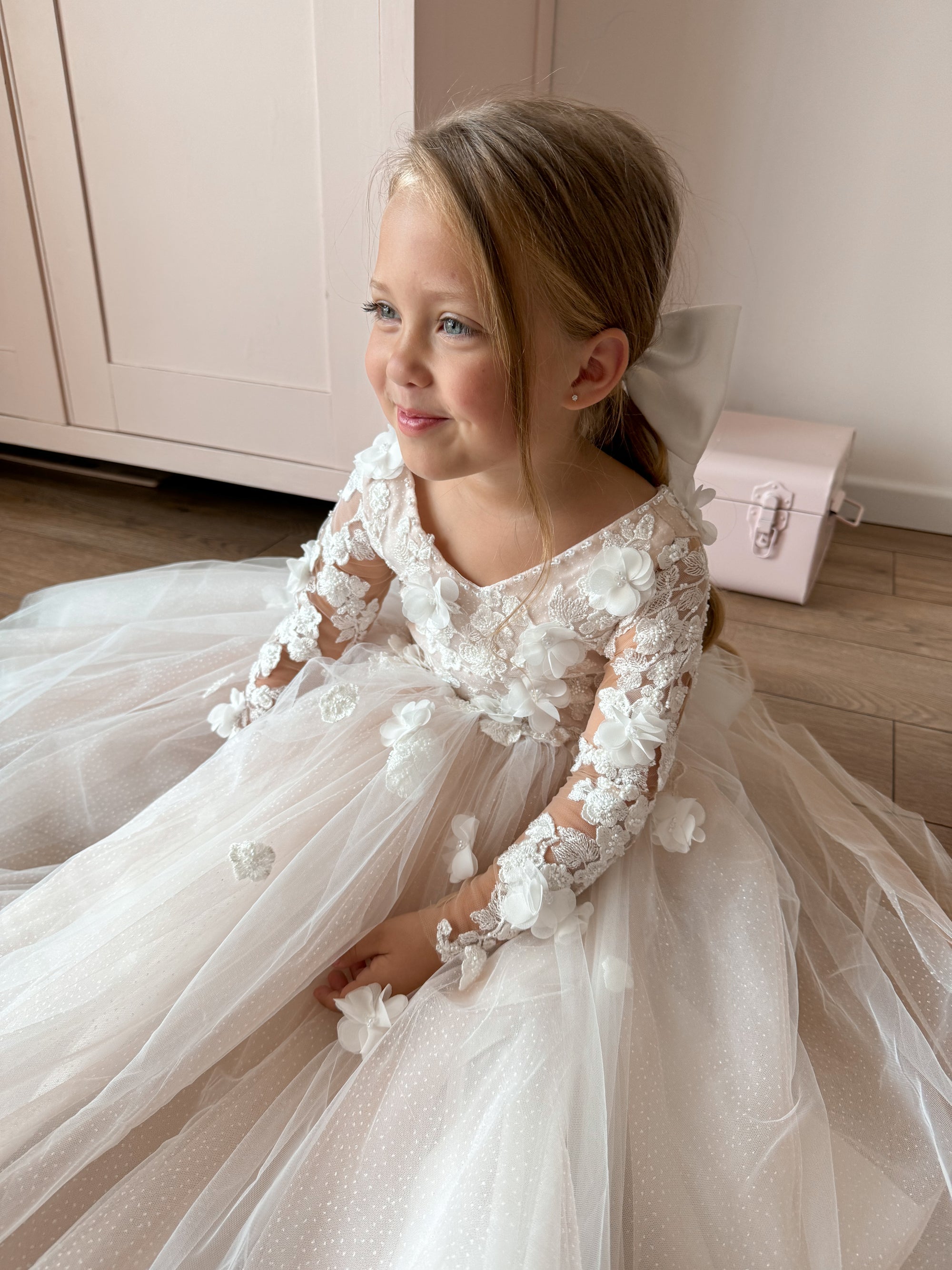 Penelope Lace Dress - Made to order MK045