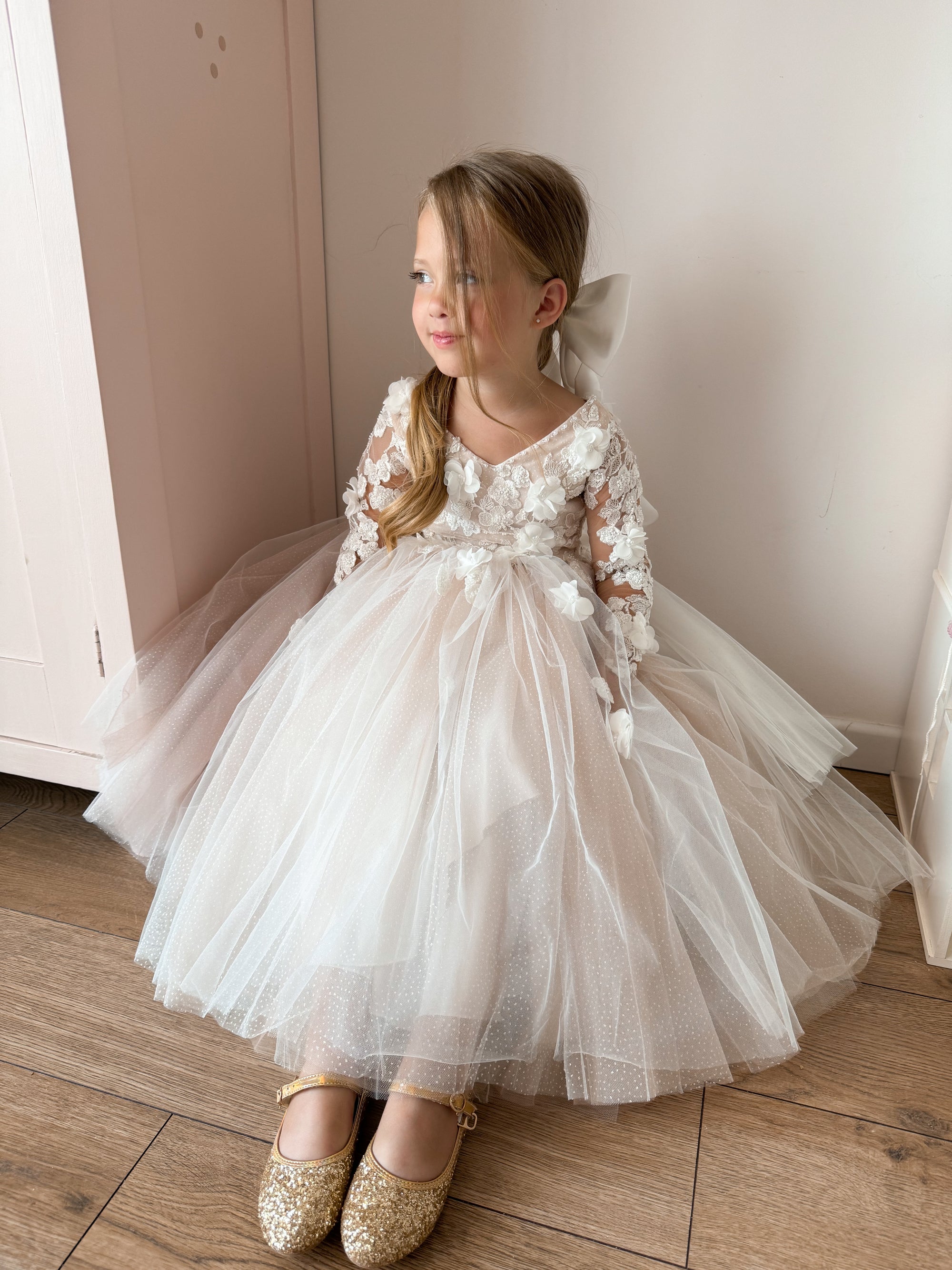 Penelope Lace Dress - Made to order MK045