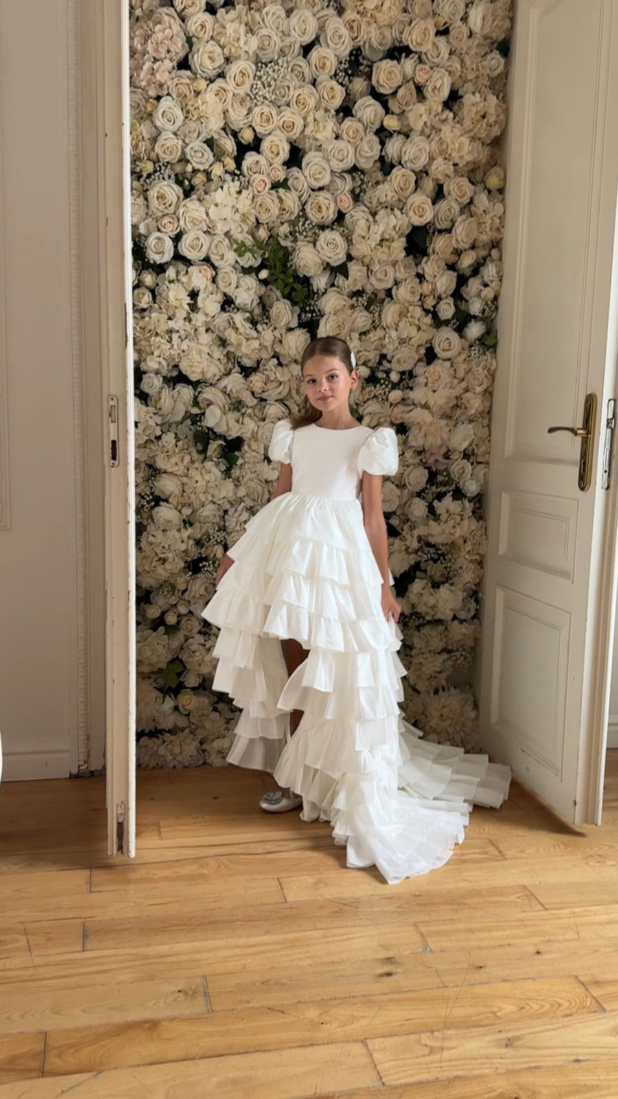 Isabella Special Occasion Dress - Full Length with removable train (Made to Order)