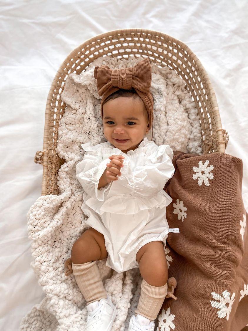 Octavia Romper - White