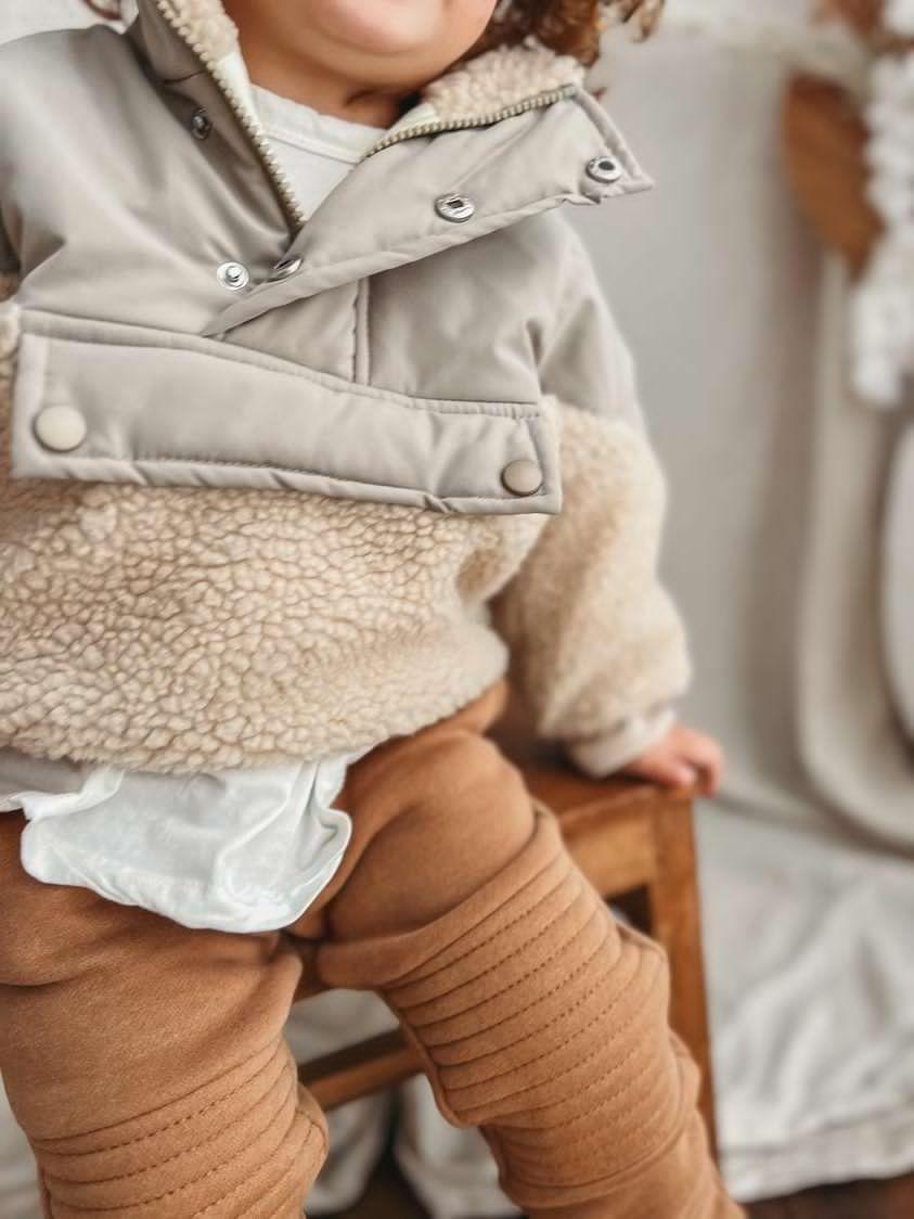 Puffy Sherpa Pullover