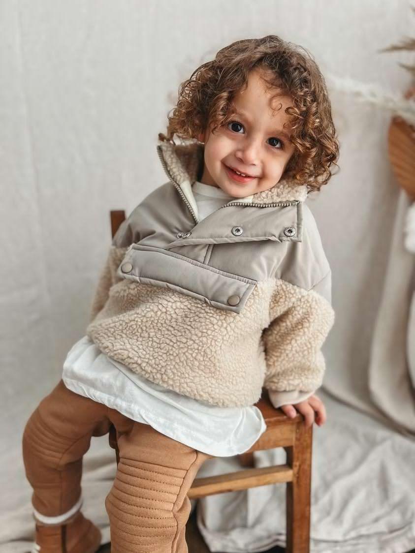 Puffy Sherpa Pullover