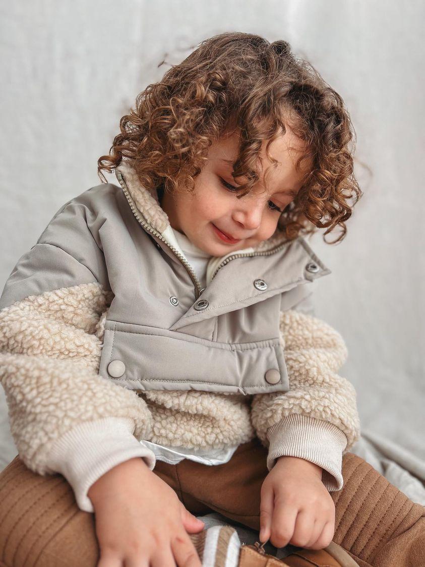 Puffy Sherpa Pullover