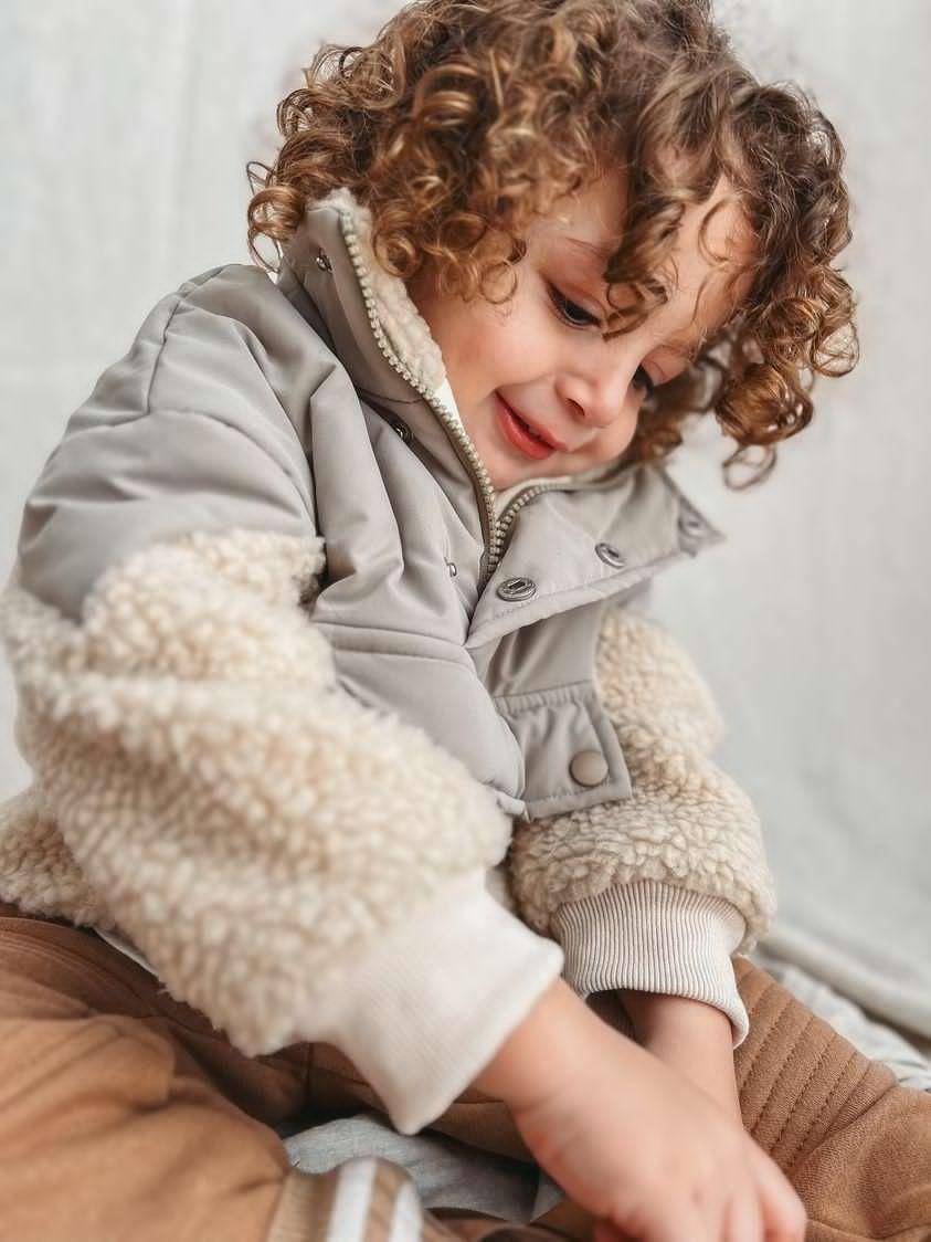 Puffy Sherpa Pullover