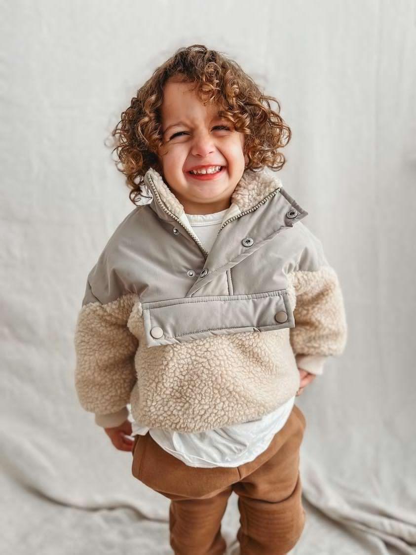 Puffy Sherpa Pullover