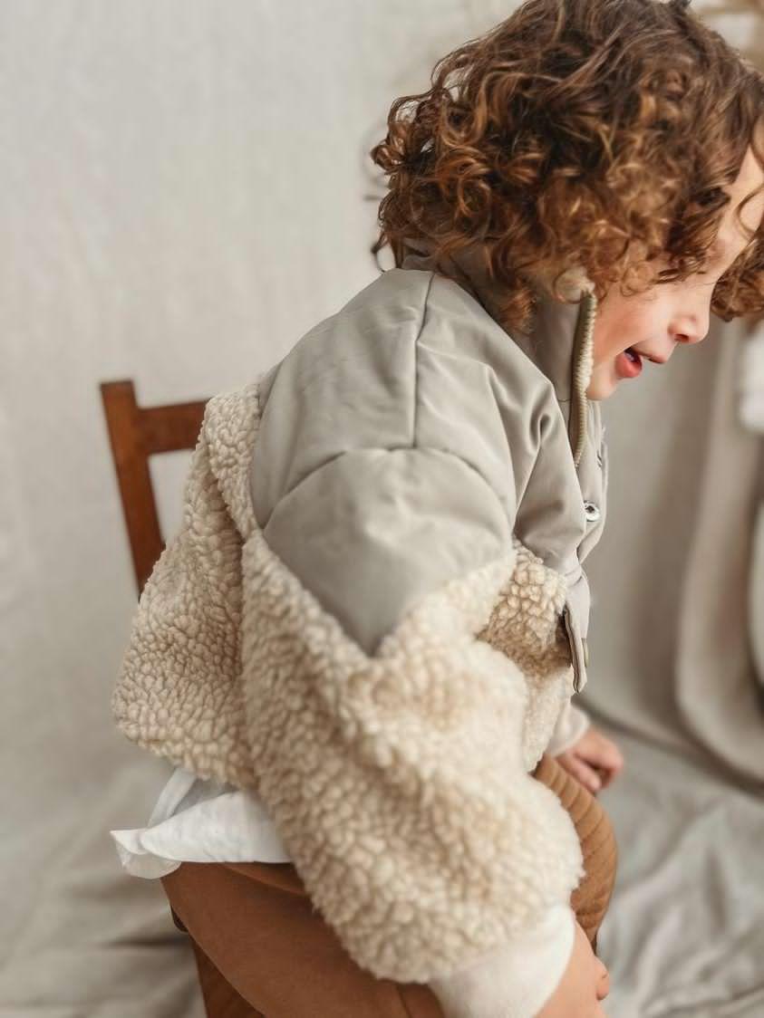 Puffy Sherpa Pullover