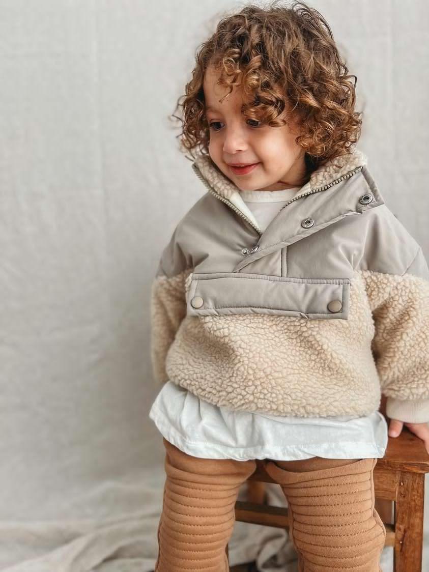 Puffy Sherpa Pullover