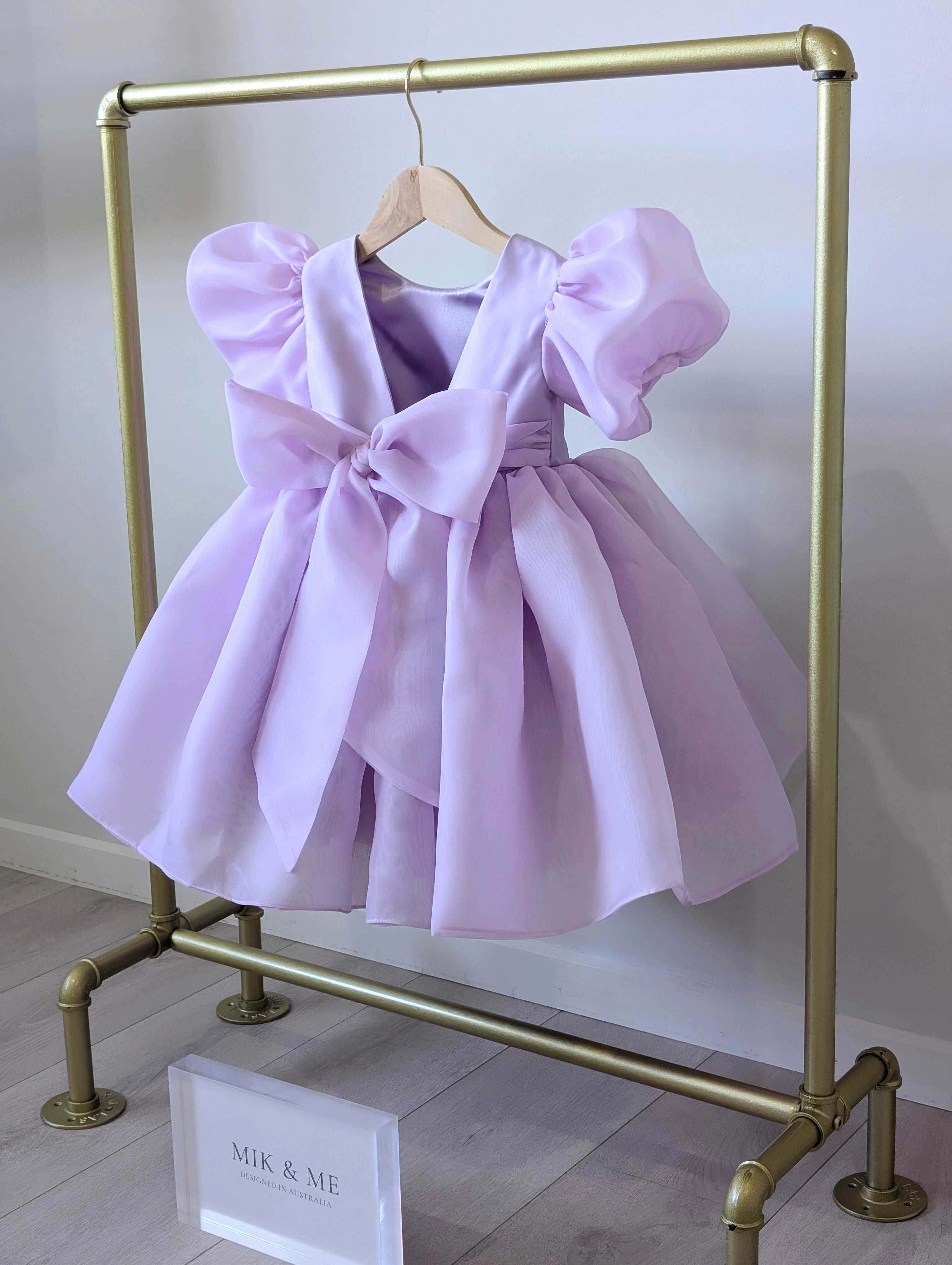 Alaya Party Dress - Lilac (Made to order)