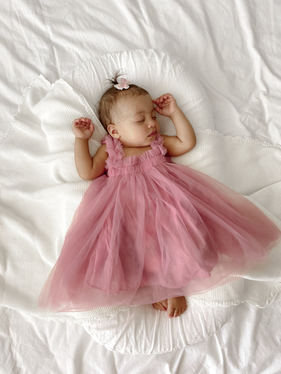 Dusty Pink Classic Tutu - PERFECT FOR BIRTHDAYS 🌸