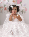 Alara Butterfly Shoulder Tie Dress