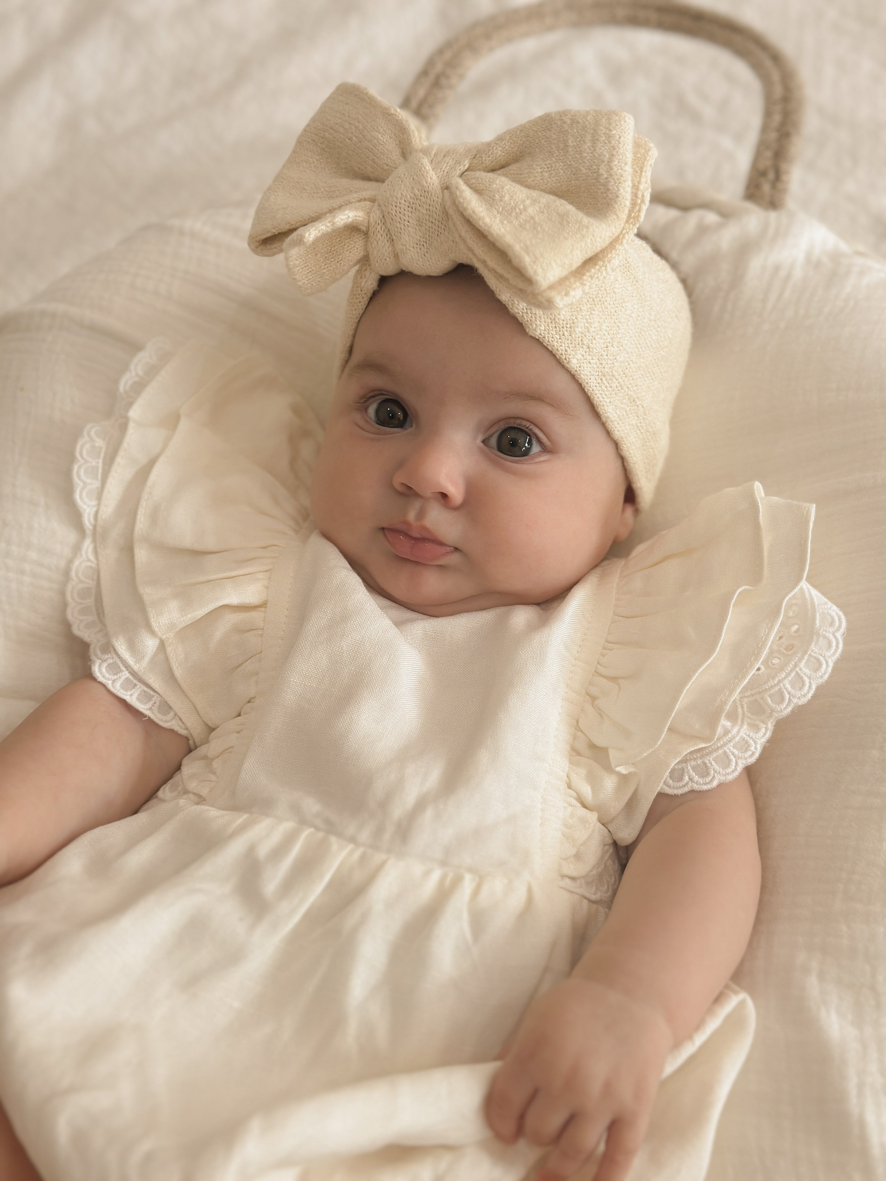 Mik & Me Exclusive Romper - 100% Linen/Organic Cotton (Shipped within 2 days)