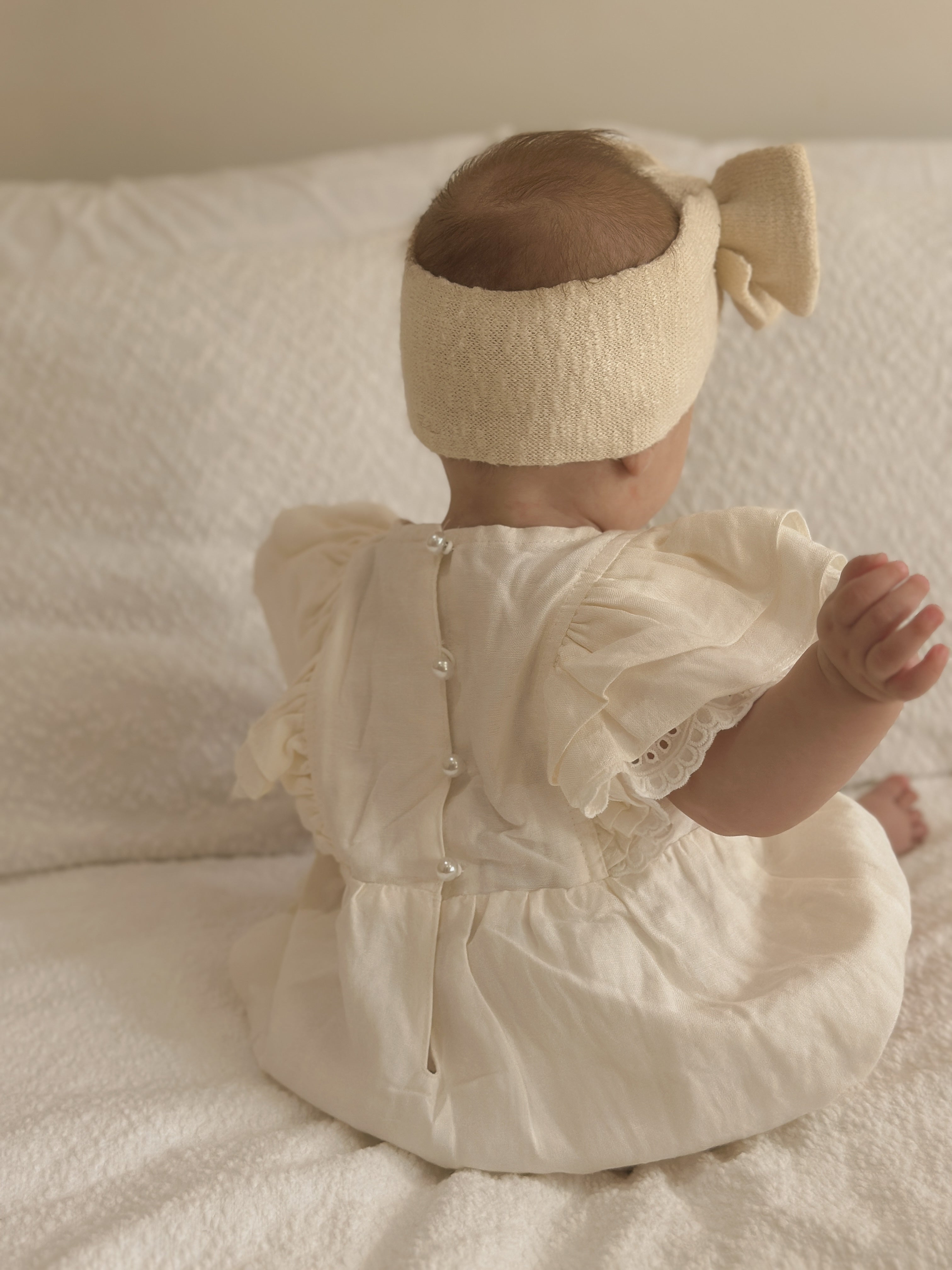 Mik & Me Exclusive Romper - 100% Linen/Organic Cotton (Shipped within 2 days)