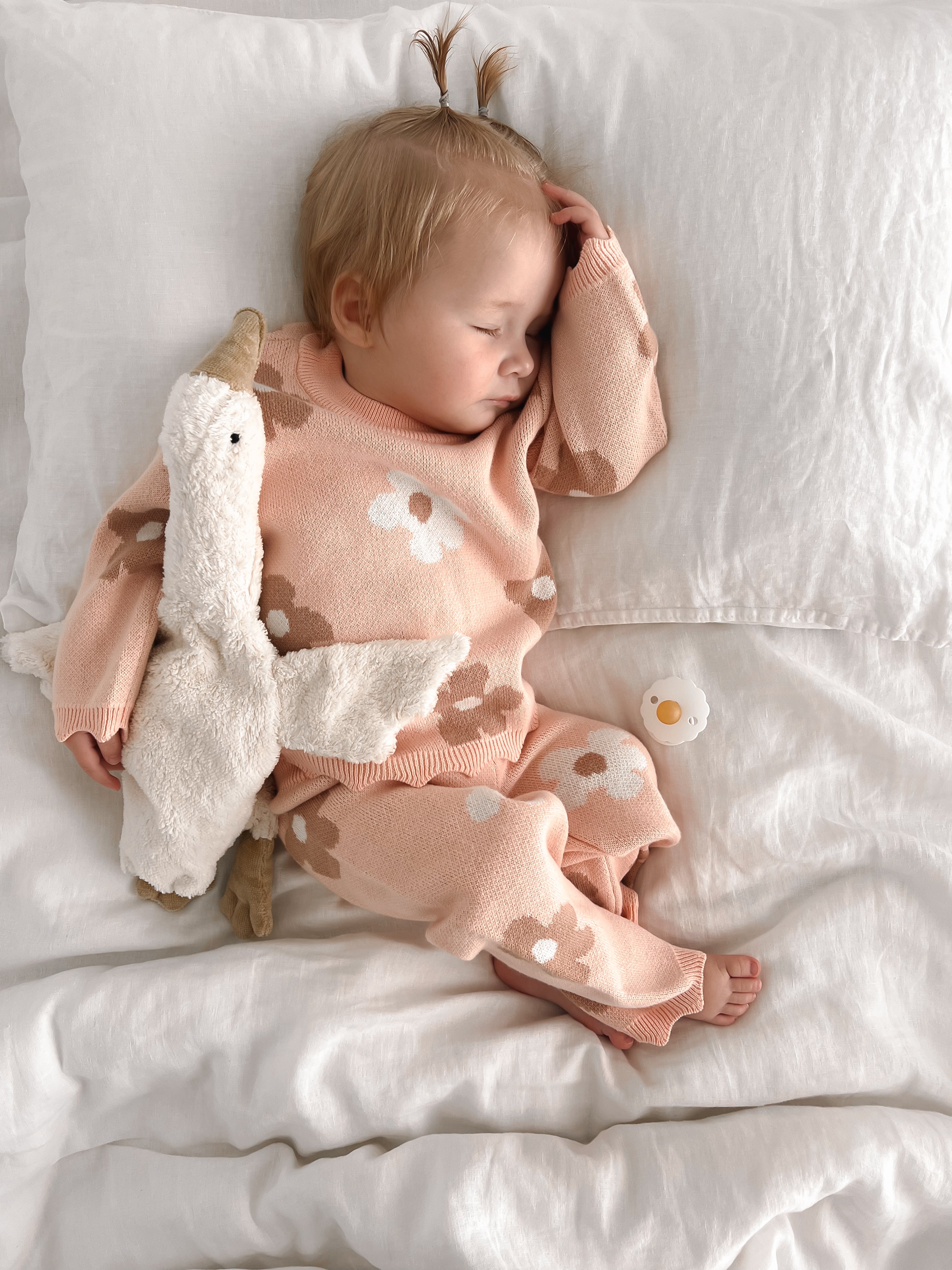 Floral Knit Top & Pants