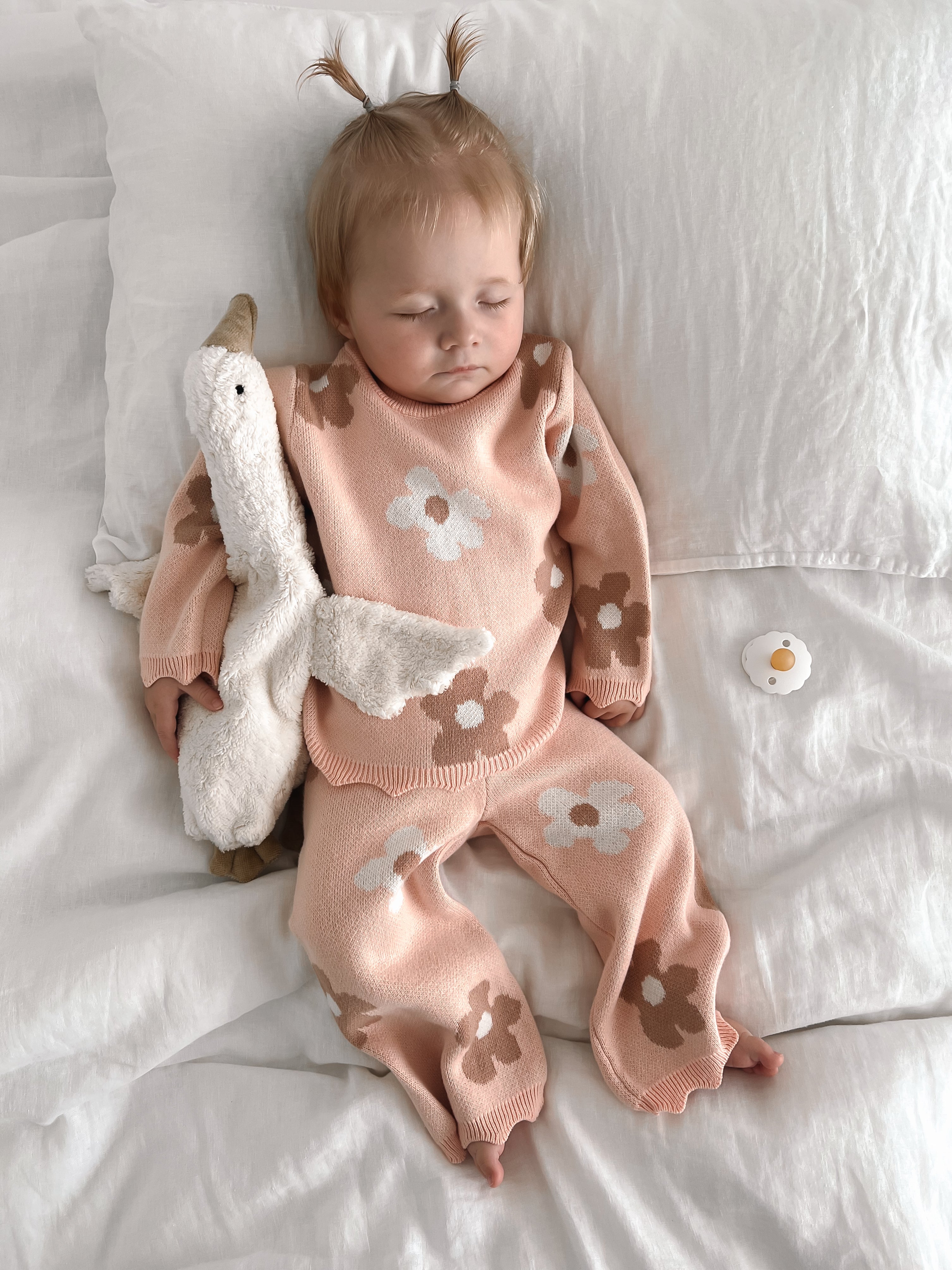 Floral Knit Top & Pants