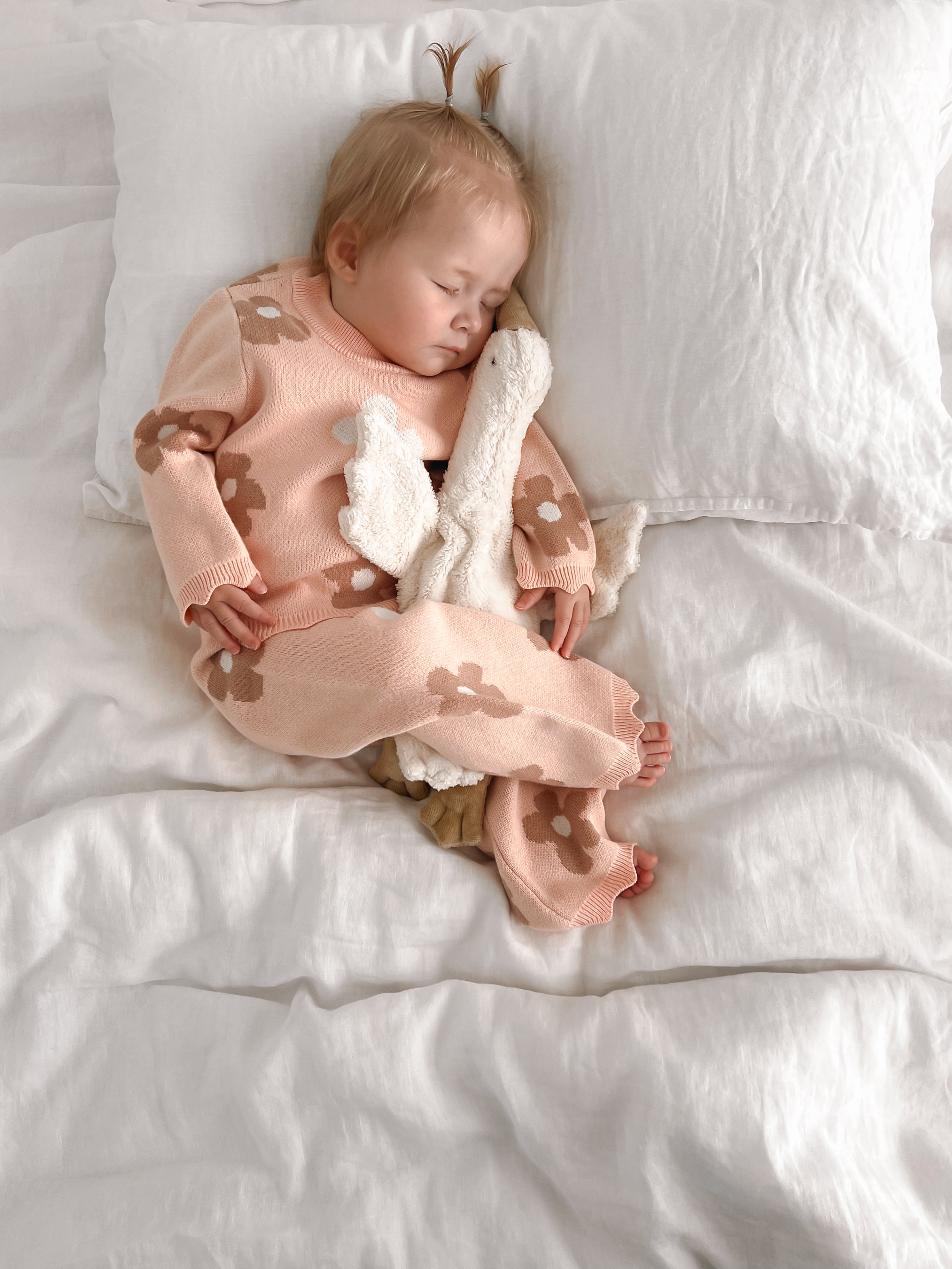 Floral Knit Top & Pants