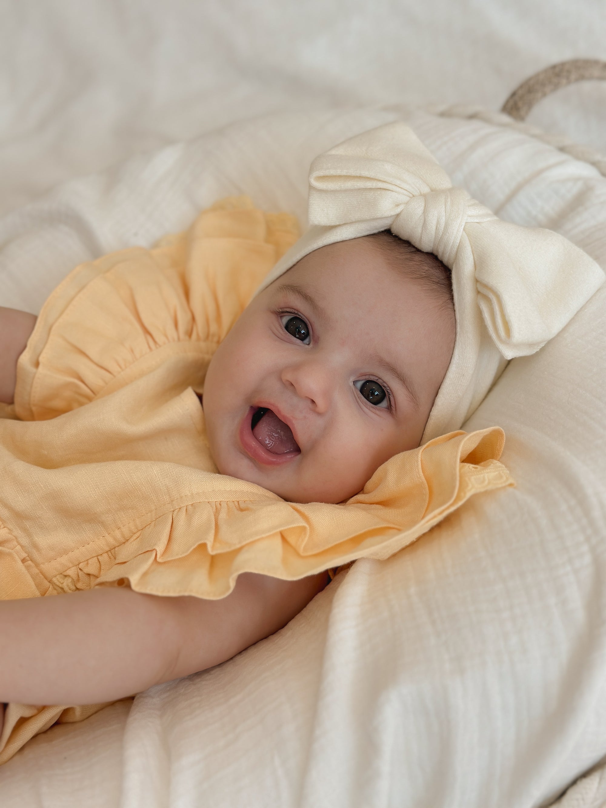 Mik &amp; Me Exclusive Romper - 100% Linen/Organic Cotton (Shipping only within Australia)
