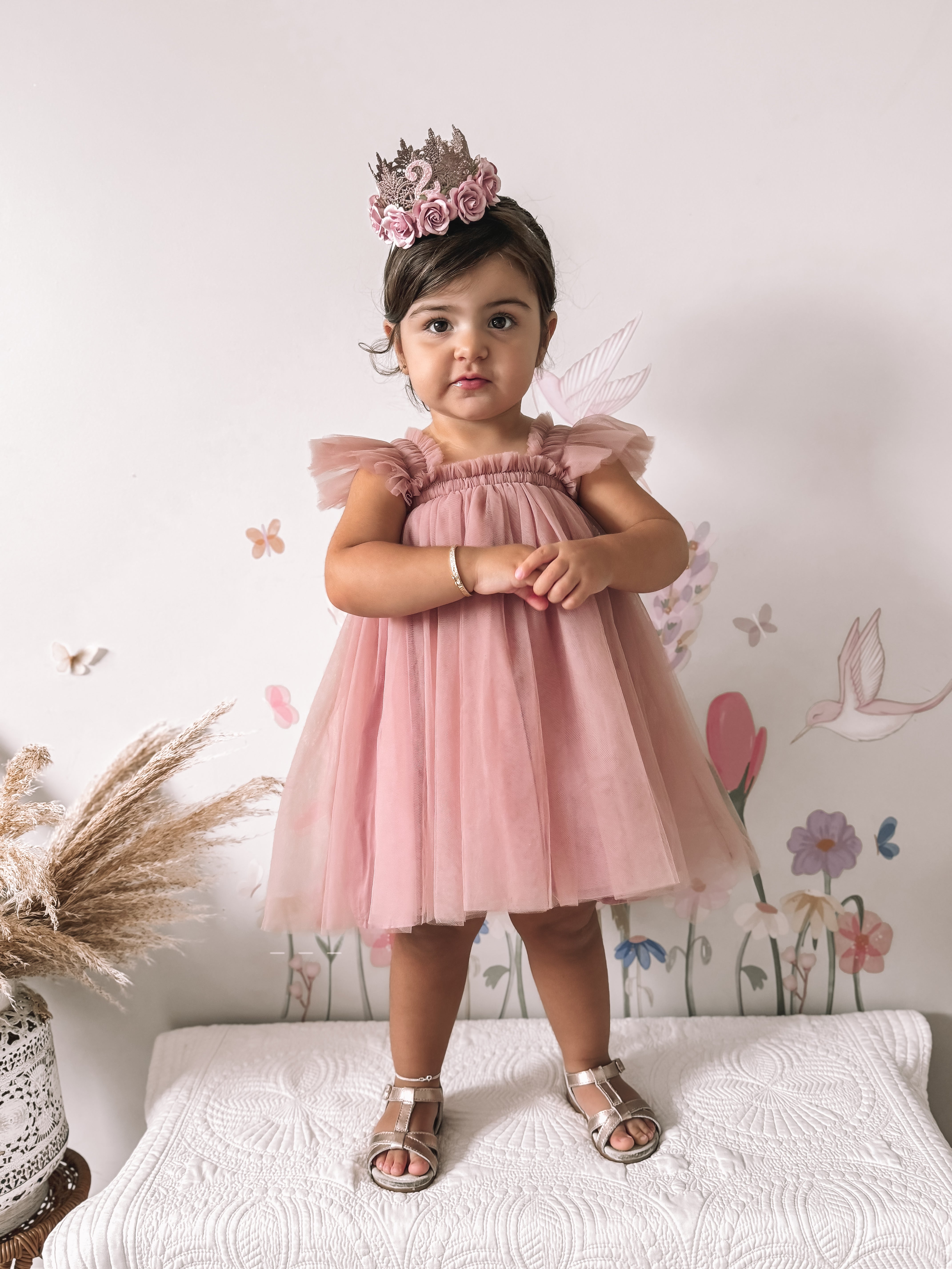 Geburtstags-Tutu - Babyrosa