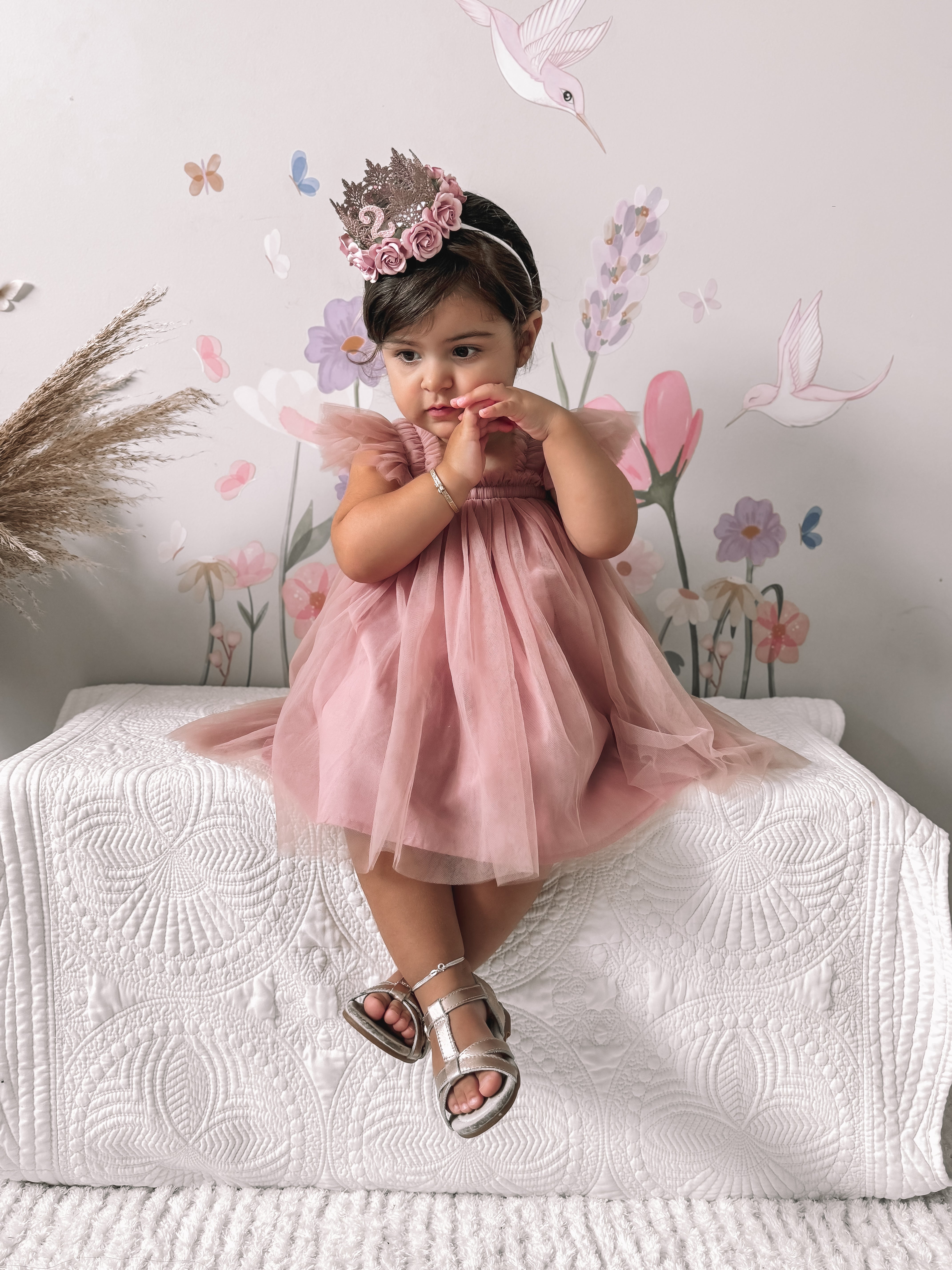 Geburtstags-Tutu - Babyrosa