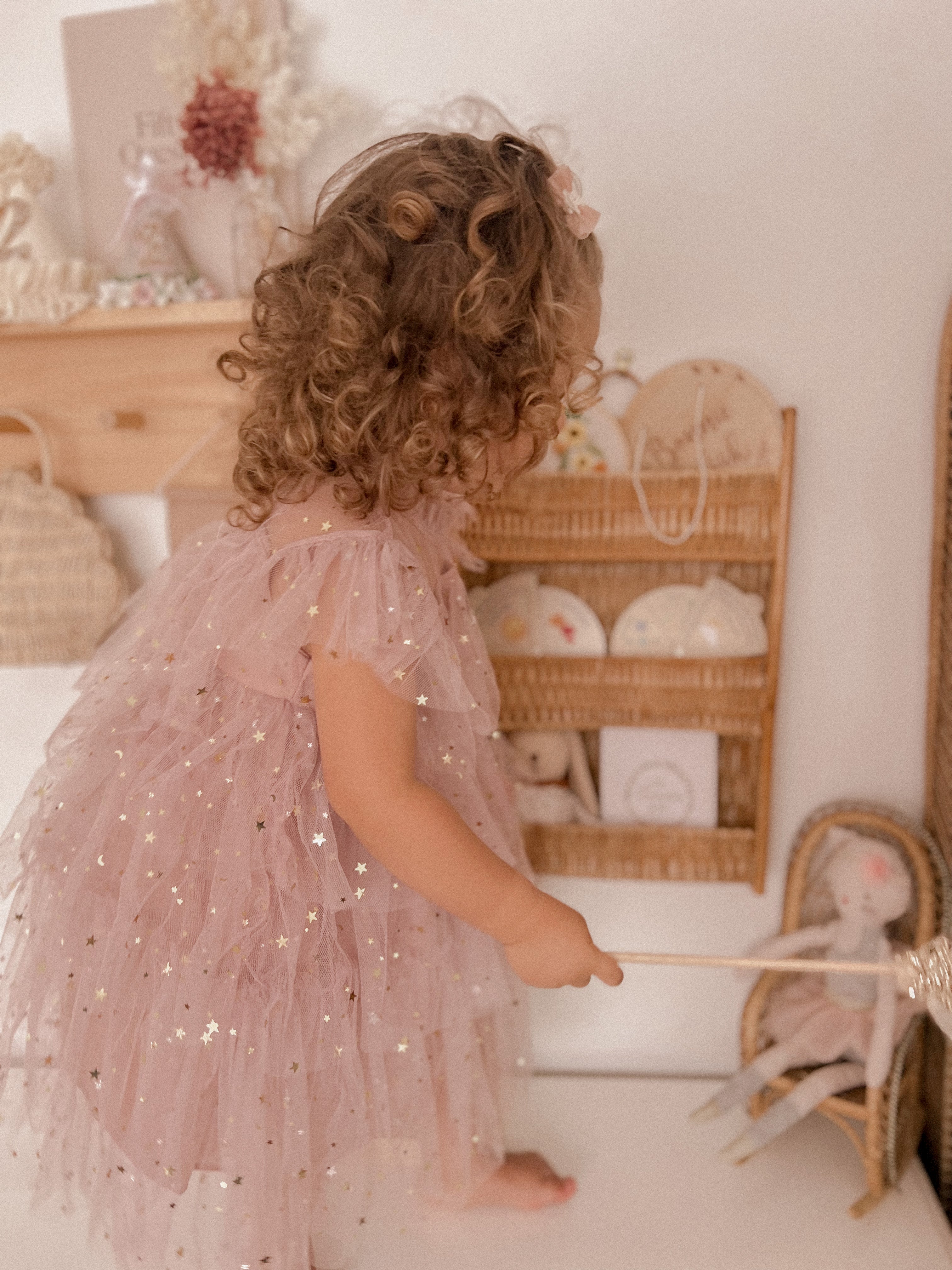 Tutu-Kleid mit Sternen und Mond