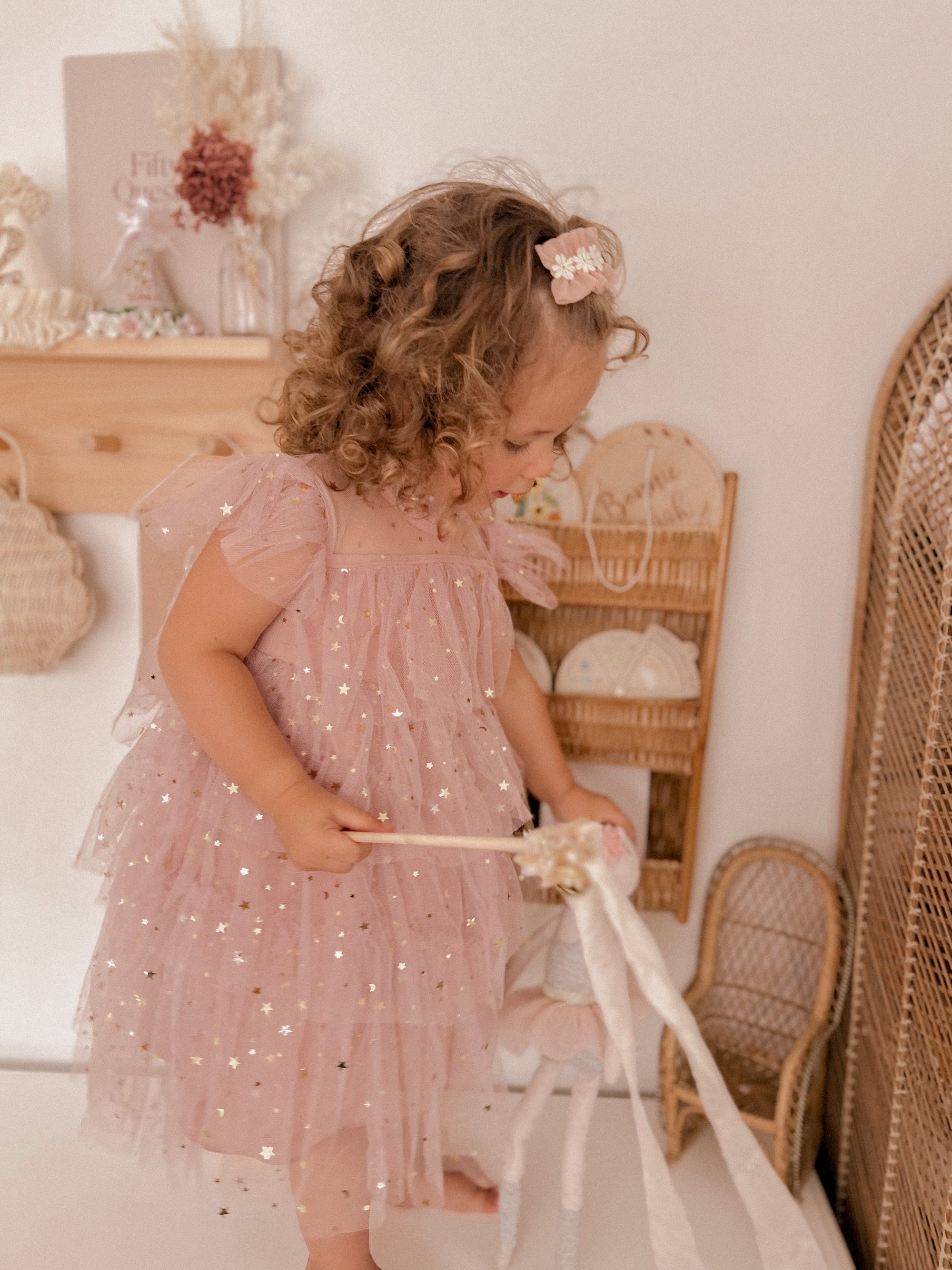 Stars and Moon Tutu Dress