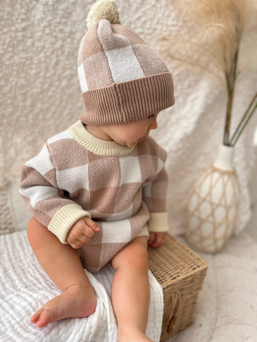Check Luxe Knit