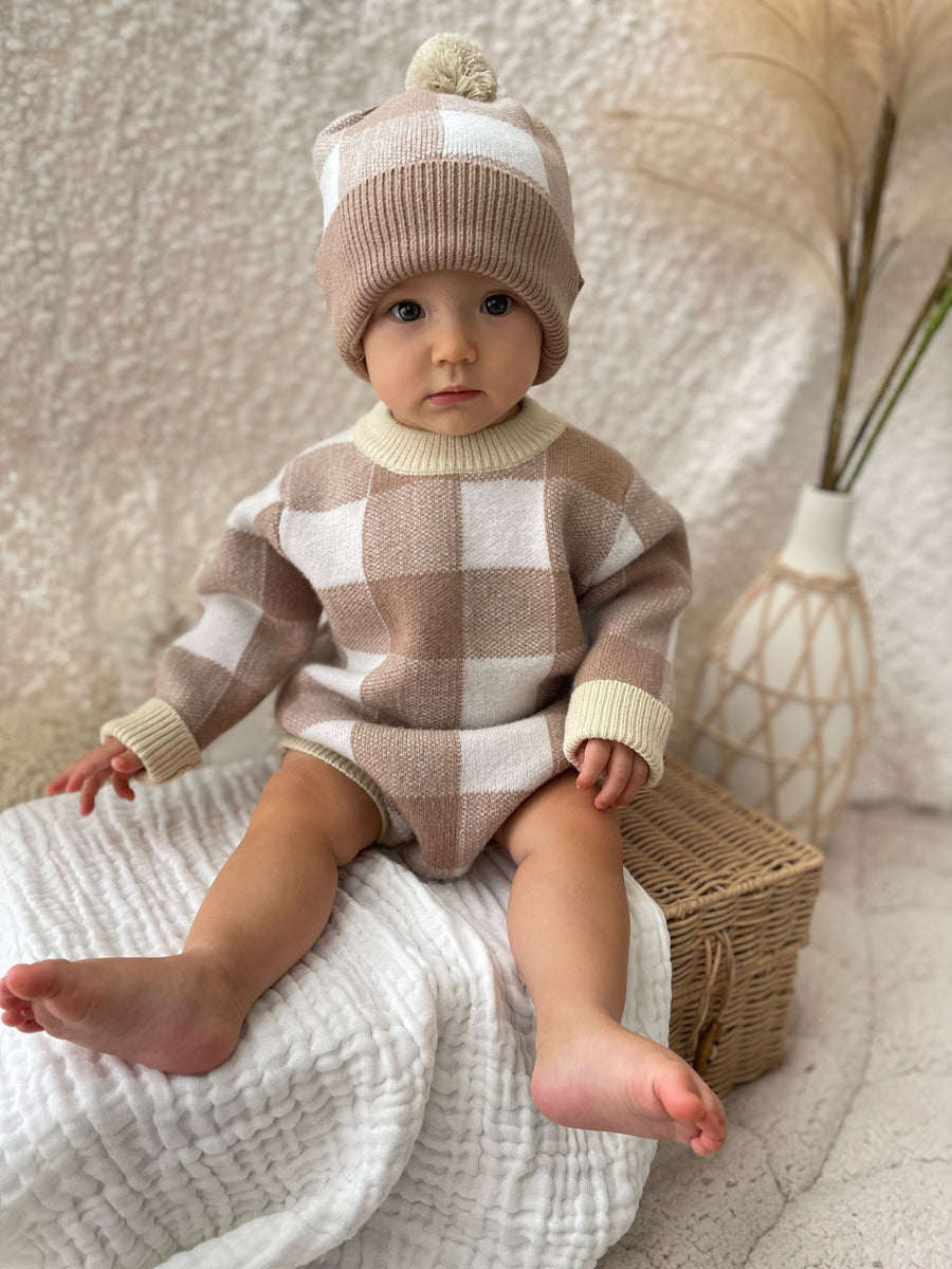 Check Luxe Knit