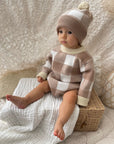 Check Luxe Knit