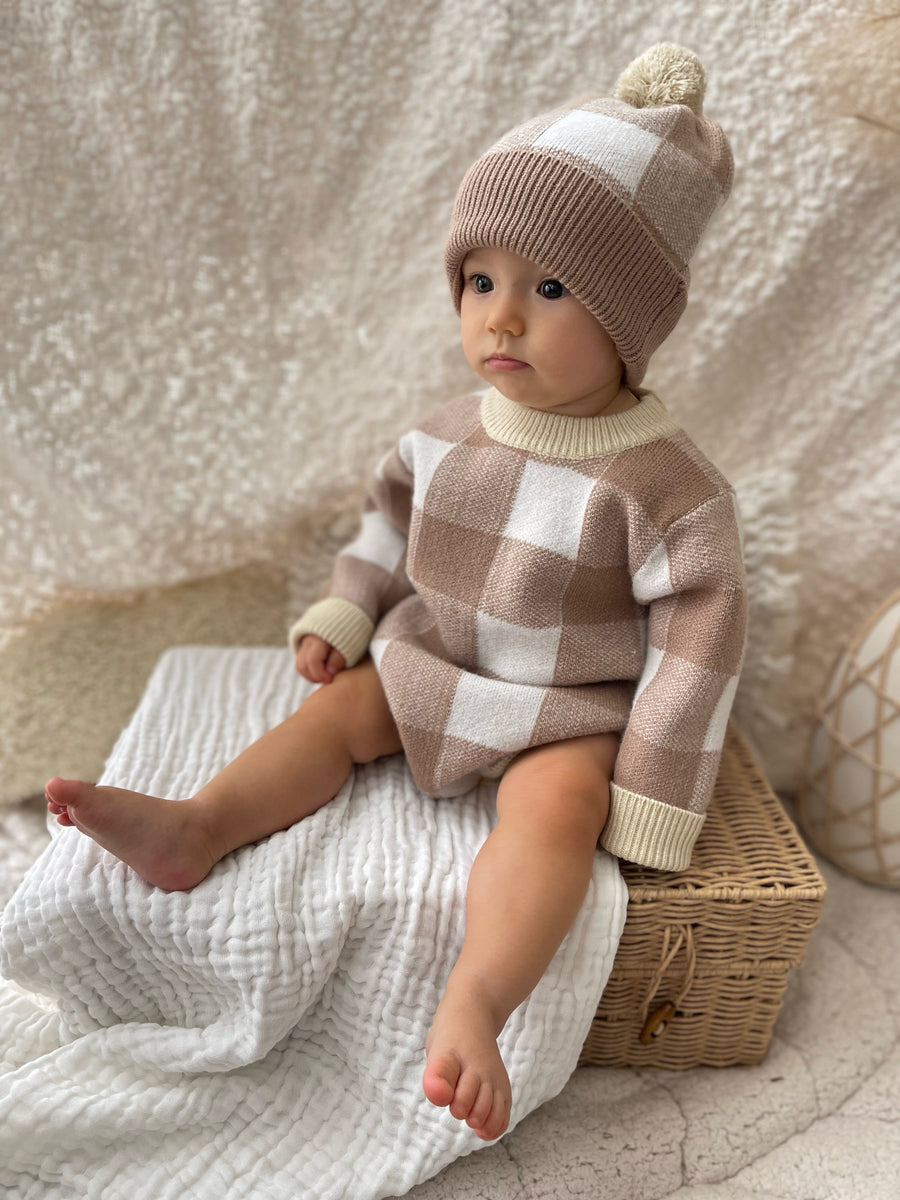 Check Luxe Knit