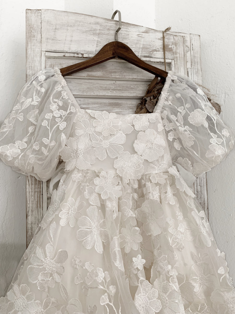 Hope Dress & Hair Bow (Made to order)